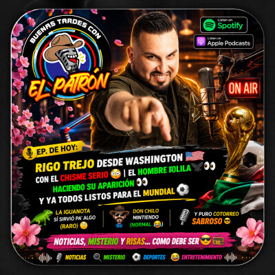 Rigo desde Washington, el Hombre Polilla suelto y Mundial en puerta ⚽😳 cover