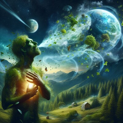 Par votre respiration d’âme, guérissez l’air qui vous entoure et détermine votre futur - Archange Raphaël Psaume 37 cover