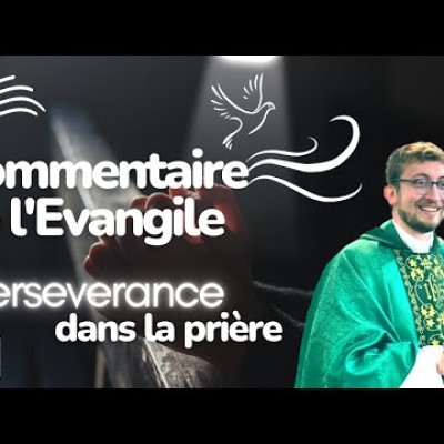 La persévérance dans la prière : Commentaire de l'Évangile | Homélie – Dimanche 16 octobre cover