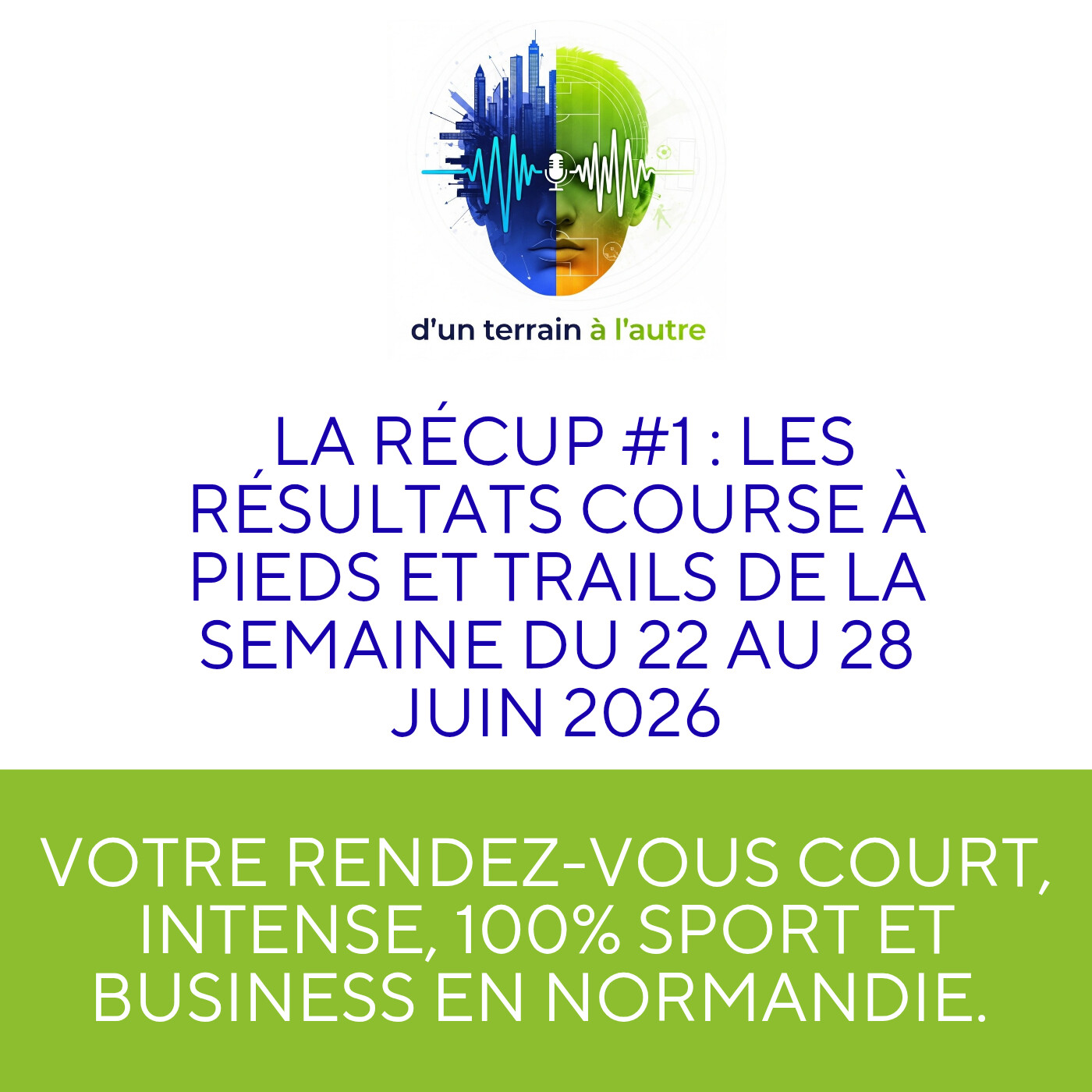 [LA RECUP] #1 : les résultats course à pieds et trail de la semaine du 22 au 28 juin 2026 episode artwork