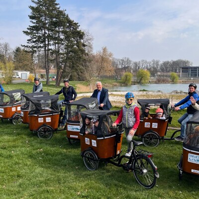 Alsace centrale : Des vélos cargos mis à disposition par l’association Trajets cover