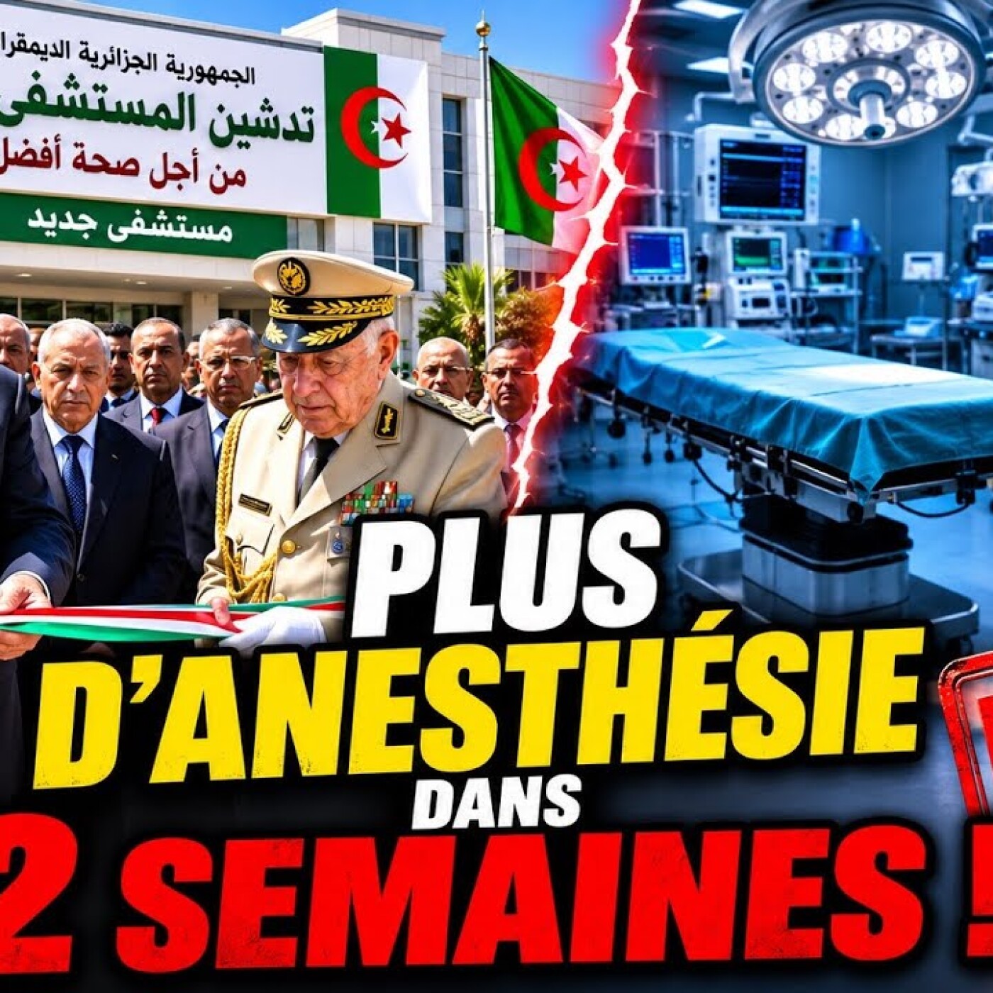 ALERTE : Vers un arrêt total des chirurgies en Algérie ?⁠
