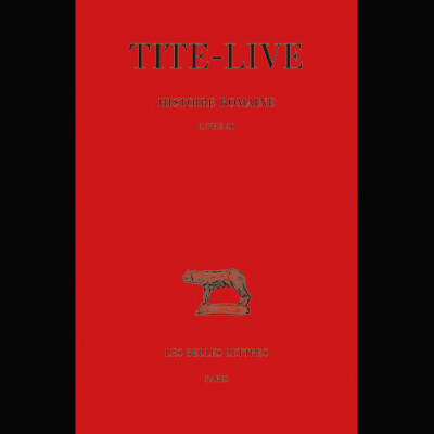 Tite-Live - Histoire romaine. Tome IX : Livre IX cover