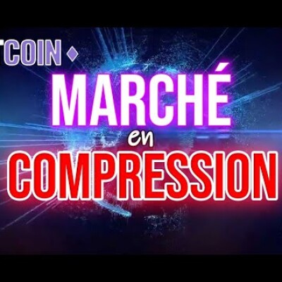 🚨 BITCOIN: ATTENTION à la COMPRESSION du marché ! On prépare un mouvement - ANALYSE CRYPTO BITCOIN cover
