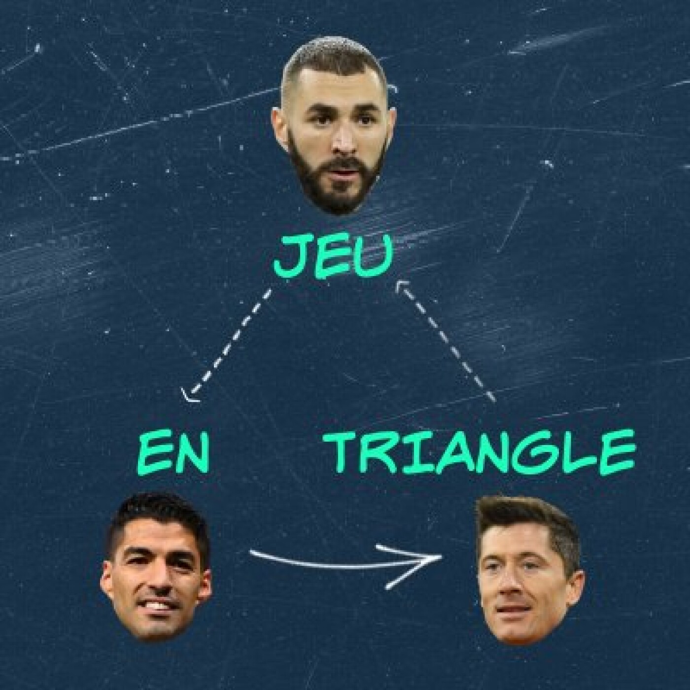 Jeu en triangle