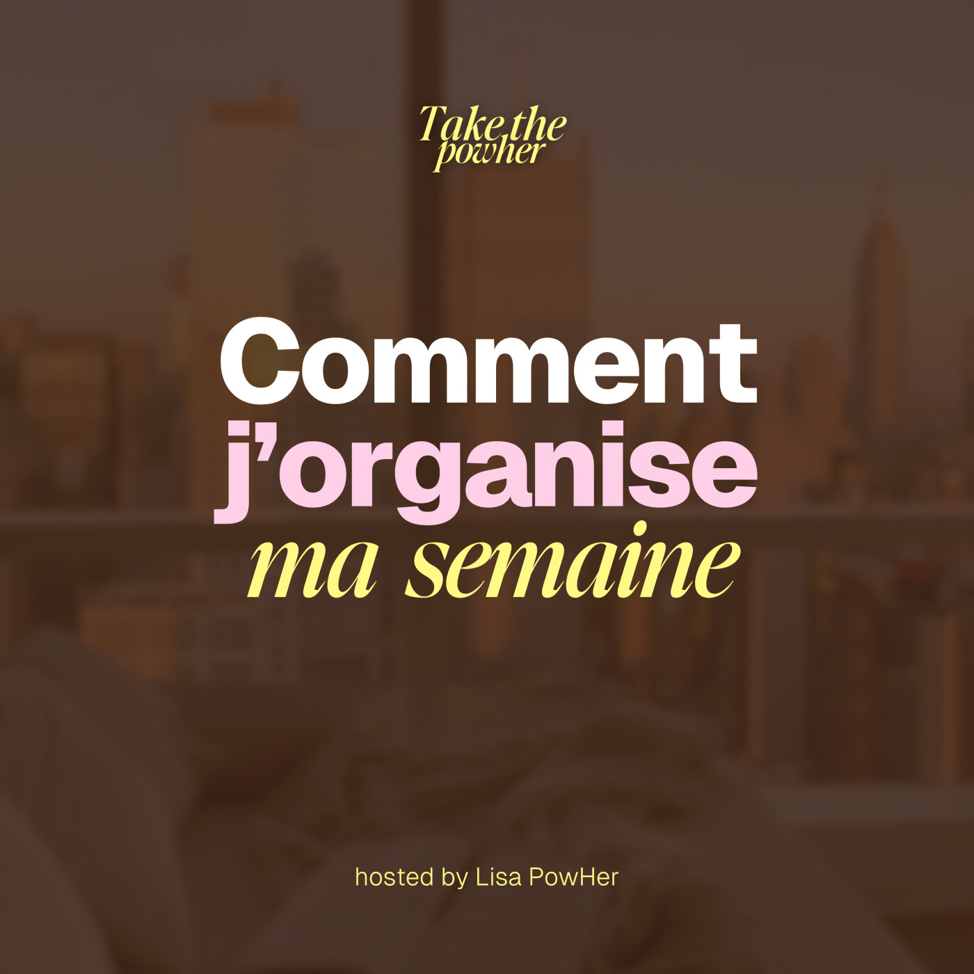 Comment j'organise ma semaine ? Je vous explique tout !