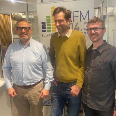 Podcast - Salon de Vin Waterloo - Karim Hayoun (Ricasoli) - Serge Van Mol (Dinedit) - Cédric Deblandre (Sommelier) cover