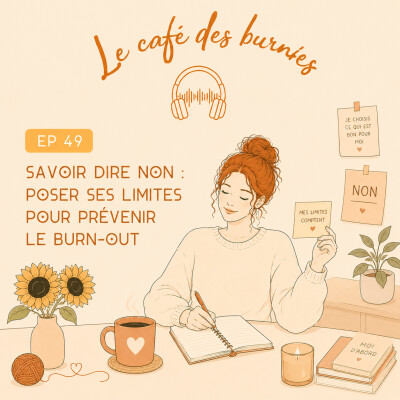 EP 49 : SAVOIR DIRE NON : poser ses limites pour prévenir le burn-out cover