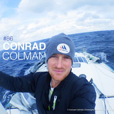 Episode 86 - Conrad Colman - Du Vendée Globe à la Gravel Tro Breizh cover