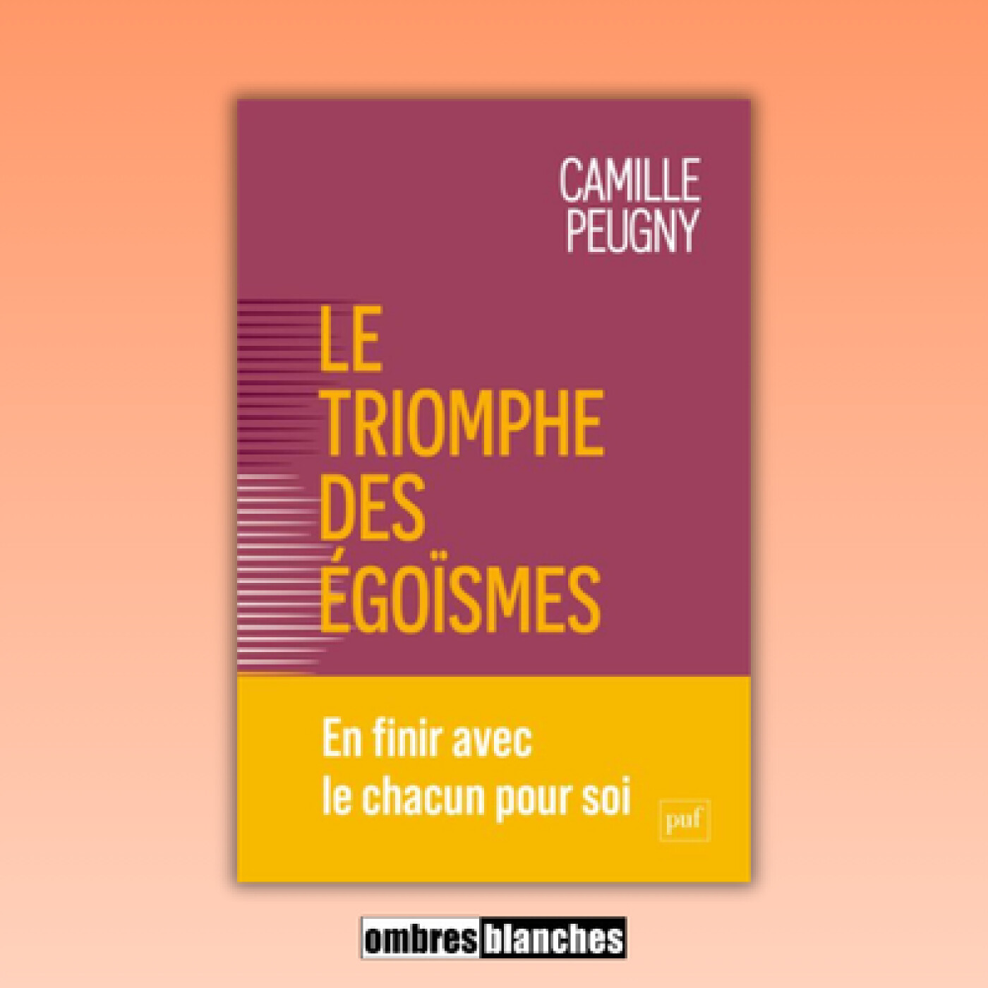 Camille Peugny → Le Triomphe des égoïsmes. Une nouvelle contrainte sociale