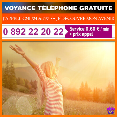 Voyance téléphone gratuite 0892 22 20 22 cover