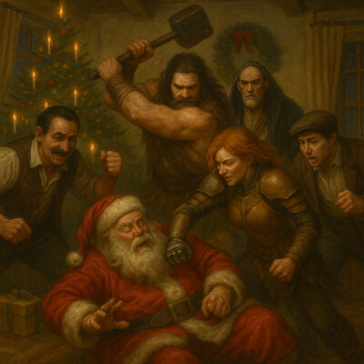 Æther : L’Intrus de Noël - #12 S01 [Fiction audio - saga fantastique - humour et aventure] cover