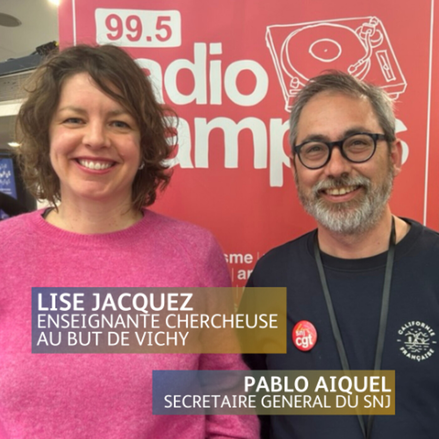 École de journalisme et rachats des magnats des médias - Invité.e.s Pablo Aiquel, Lise Jacquez