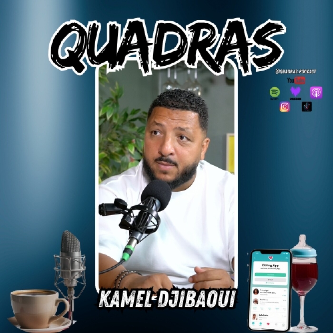 Kamel Djibaoui : De la télé-Réalité à l'humour, les joyeux défis de la Quarantaine episode artwork
