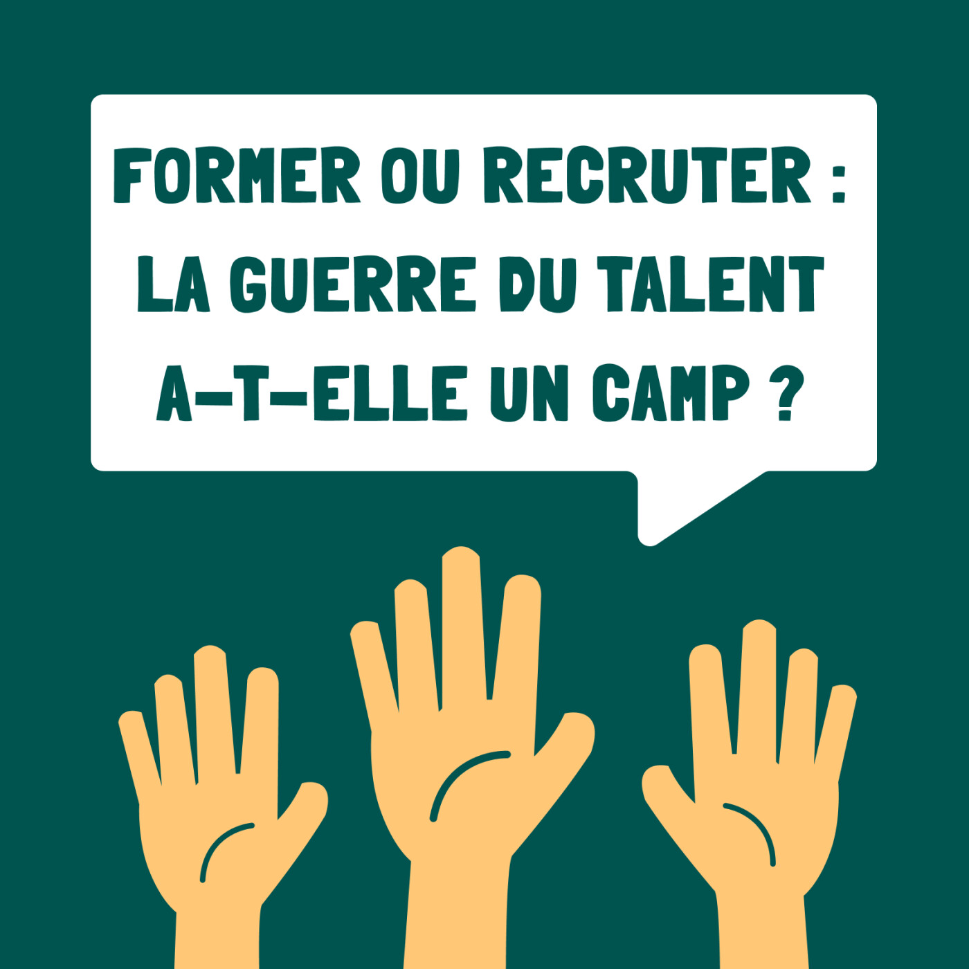 #60. HR Fair 2025 · Former ou recruter : la guerre du talent a-t-elle un camp ? · Discussion avec Gisèle Dedobbeleer