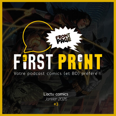 Front Page : l'actualité comics de janvier 2026 #3 (sur 3) ! cover