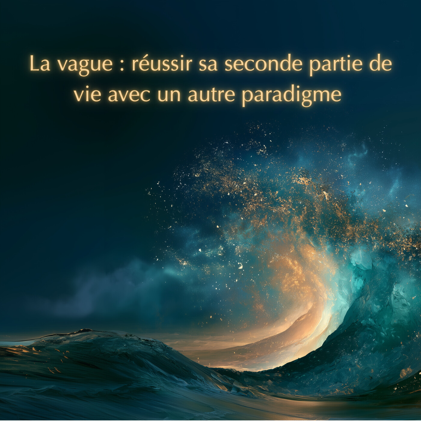 La vague : réussir sa seconde partie de vie avec un autre paradigme