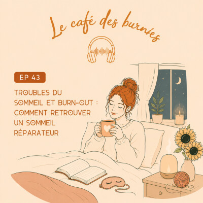 EP 43 TROUBLES DU SOMMEIL ET BURN-OUT : comment retrouver un sommeil réparateur cover