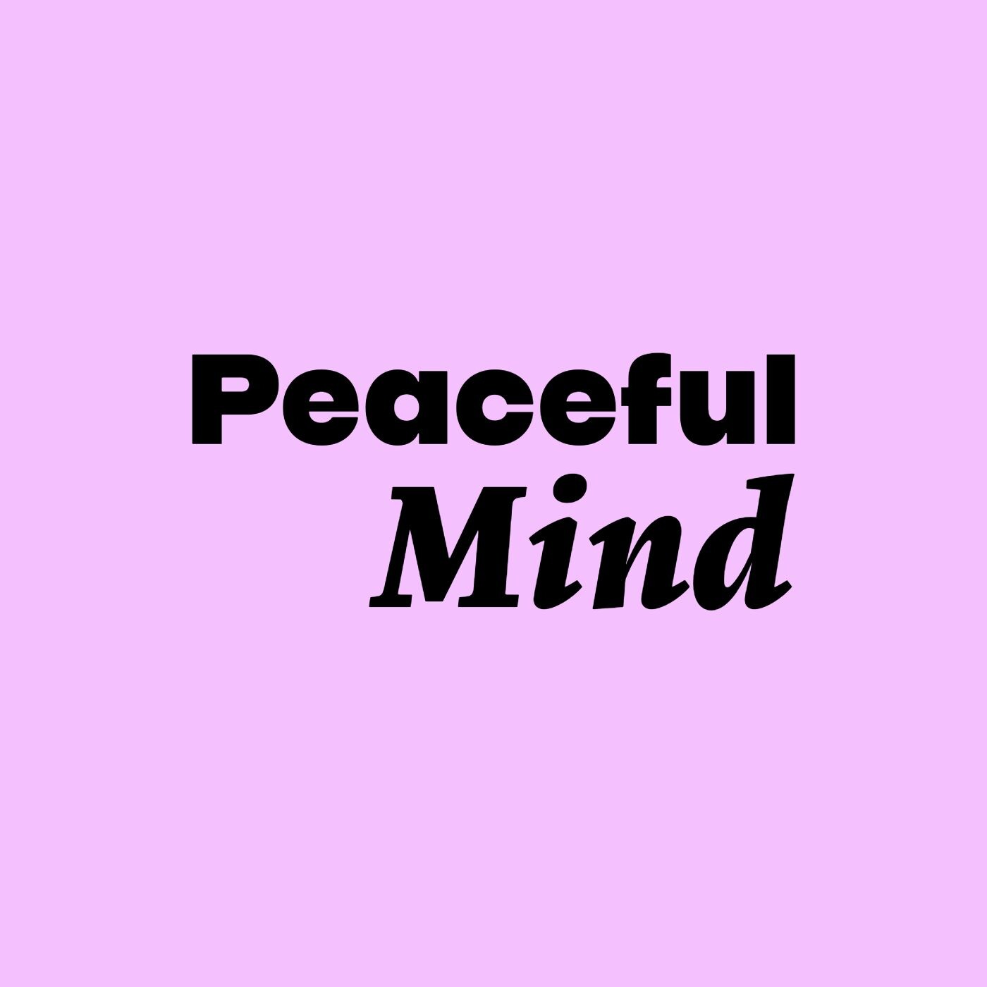 Peaceful Mind cover art