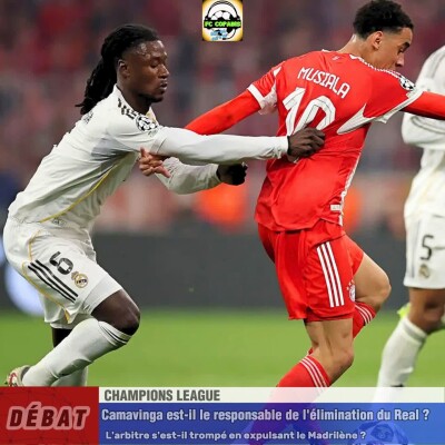 Débat Champions League - Camavinga est-il le responsable de l'élimination du Real Madrid ? cover