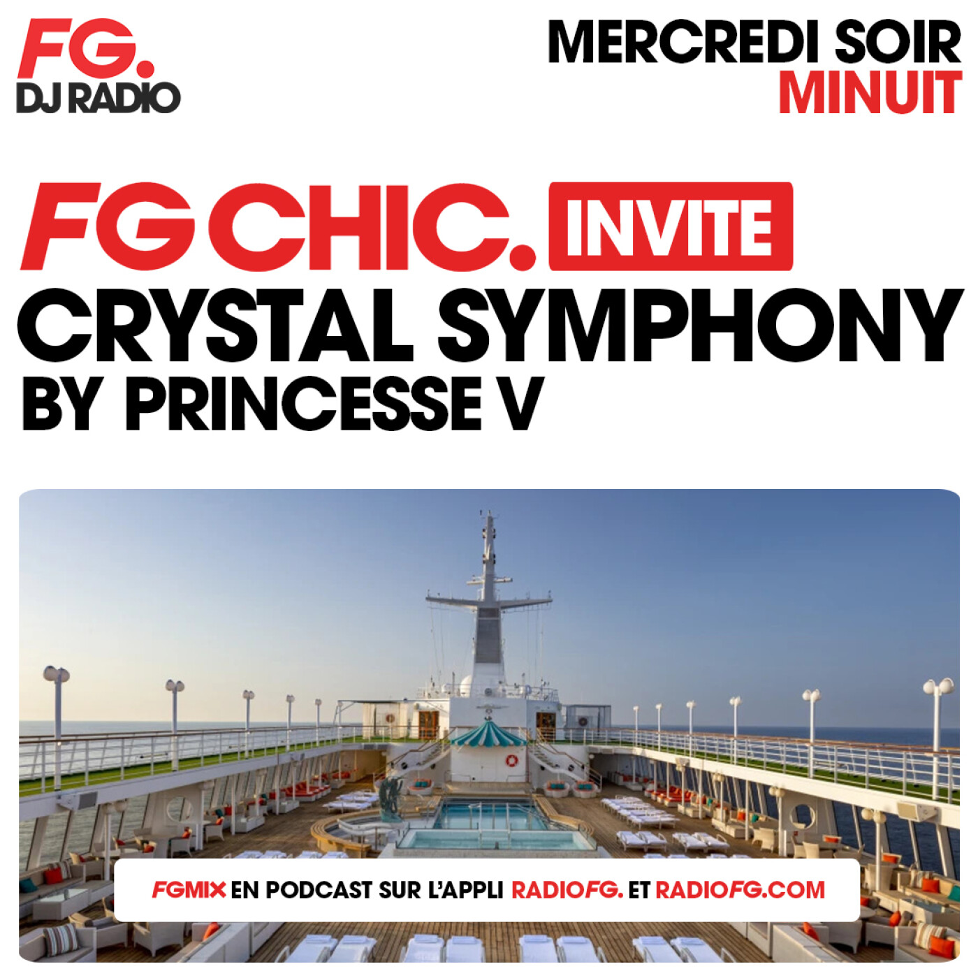 FG CHIC INVITE : CRYSTAL SYMPHONY BY PRINCESSE V