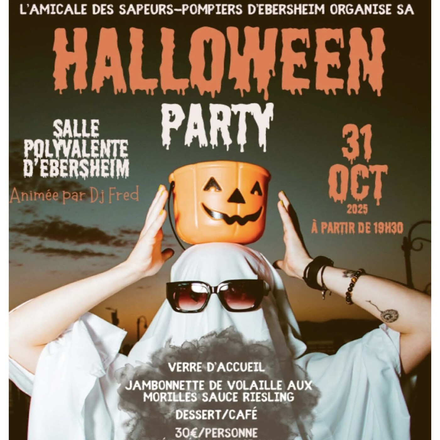 Ebersheim : Une première Halloween Party pour l'Amicale des Sapeurs-Pompiers episode artwork