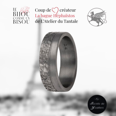 Coup de coeur créateur : la bague Héphaïstos de L'Atelier du Tantale cover