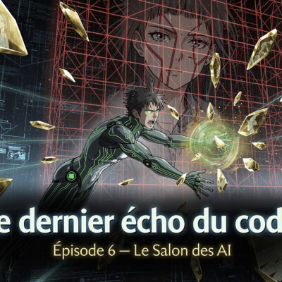 Le dernier écho du code | Le Salon des IA, votre podcast de fiction sur l'intelligence artificielle cover