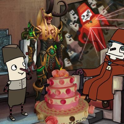 Papa, à quoi tu joues ? - 37 -WoW Legion / The Inner World / l'anniversaire cover