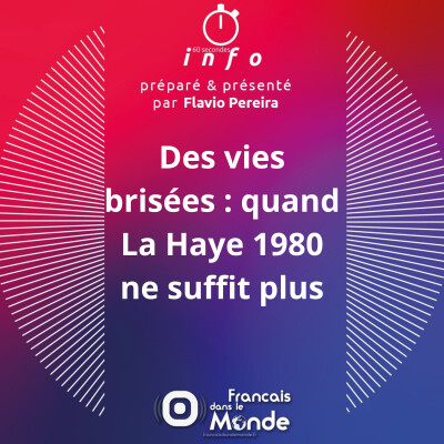 Des vies brisées : quand La Haye 1980 ne suffit plus cover