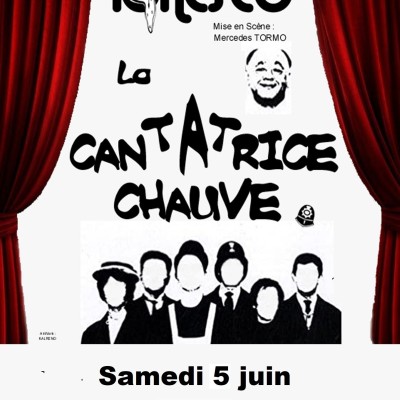 "La cantatrice chauve" d'Eugène Ionesco cover