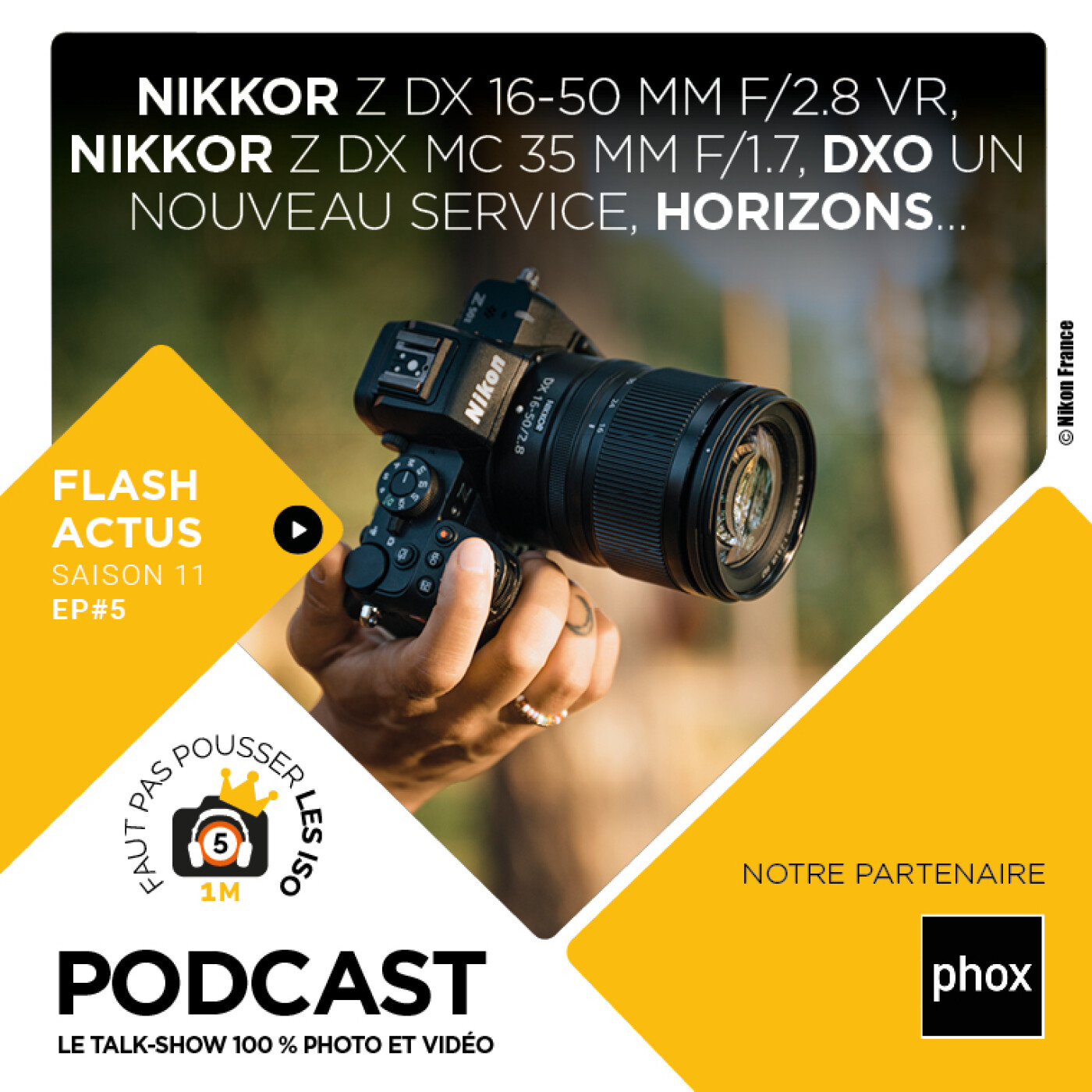 LE FLASH ACTUS - S1105 - Nikkor Z DX 16-50 mm f/2,8 VR, DX MC 35 mm f/1,7, DxO, le Prix Bayeux Calvados-Normandie, Horizons…