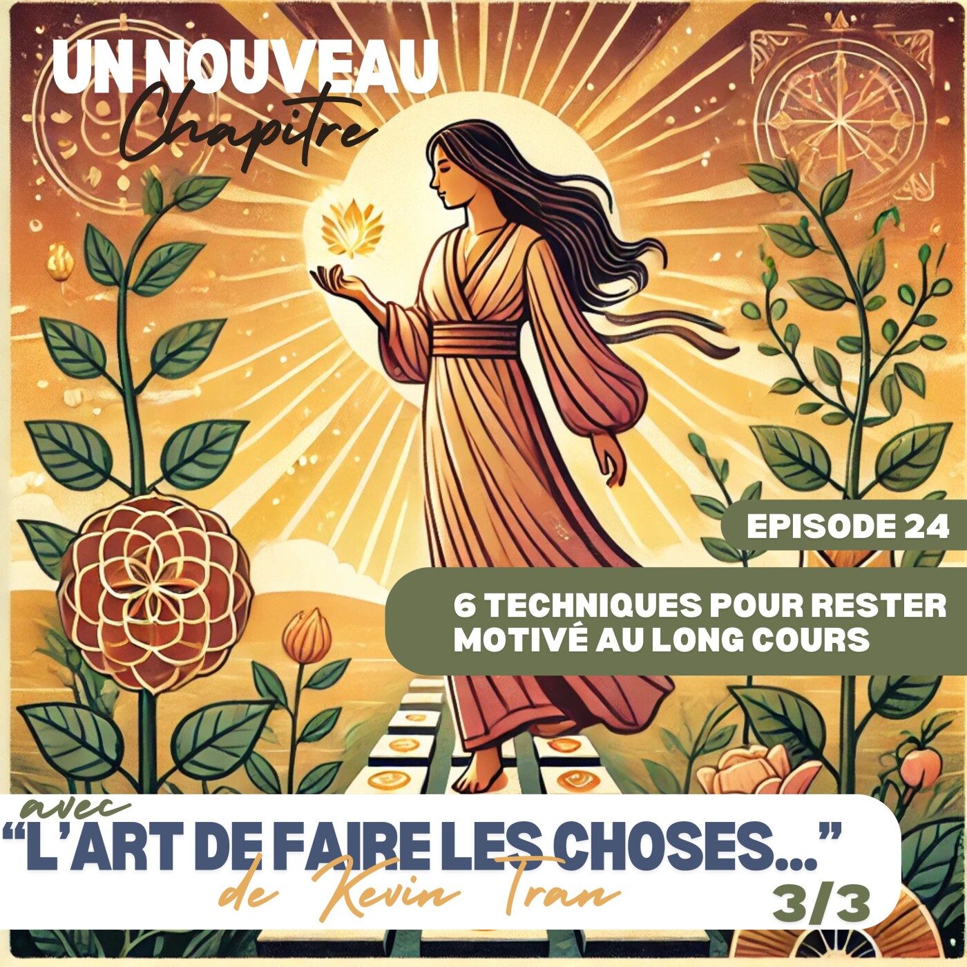 Ep #24 - Comment développer une mentalité de croissance avec  "L'art de faire les choses jusqu'au bout" de Kevin Tran - 3/3 episode artwork