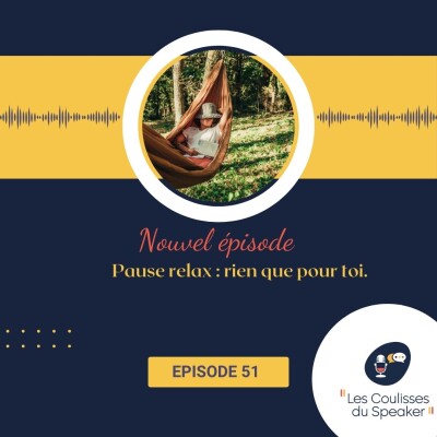 51 : Pause relax rien que pour toi cover