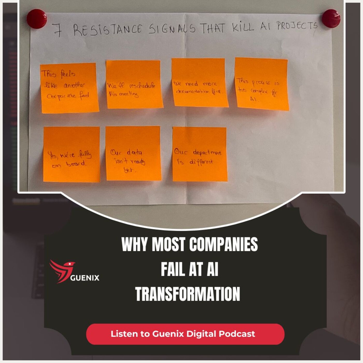 Why Most Companies Fail at AI Transformation episode artwork