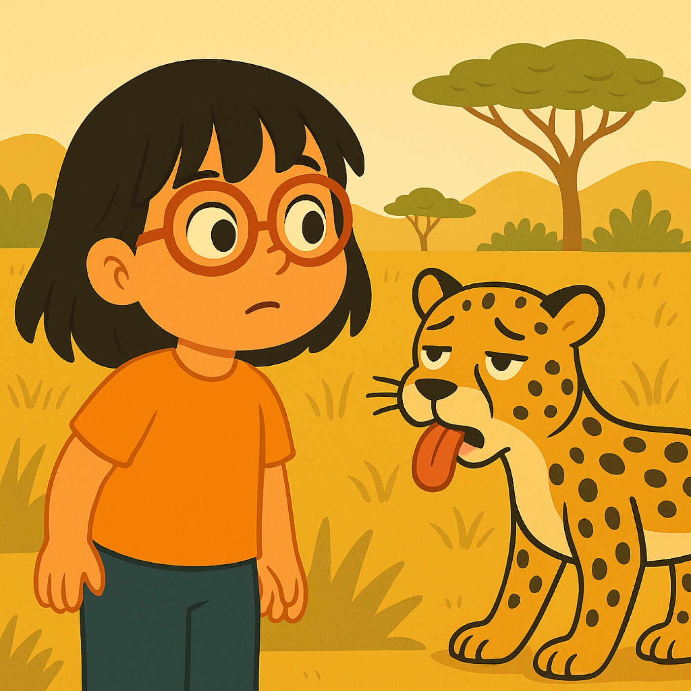 Pourquoi le guépard court très vite mais pas longtemps ? episode artwork