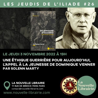 Les jeudis de l'ILIADE #26 : Une éthique guerrière pour aujourd’hui cover