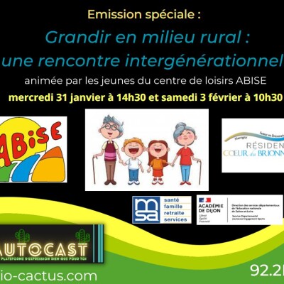 AUTOCAST : Grandir en milieu rural par les jeunes d'ABISE cover