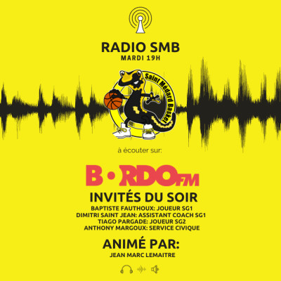 Radio SMB St Médard Basket du 07/12/2021 - PARTIE 2 cover
