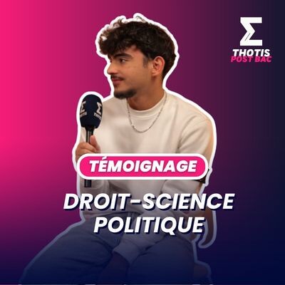 Double licence droit-science politique : témoignage cover