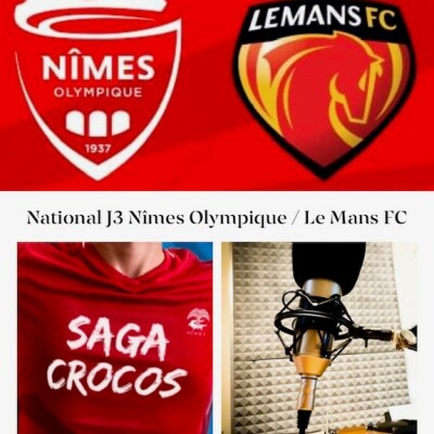 Episode 183 -SagaCrocos - Nîmes Olympique / Le Mans FC. cover