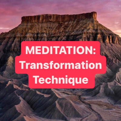 MEDITATION: Transformation Technique cover