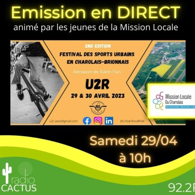 En direct du festival Urban Rural Ride à St Yan, le 29/04/2023 cover