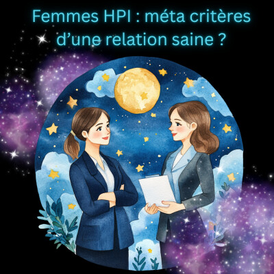 Femmes HPI : méta critères d’une relation saine ? Aller au delà de la détection de la personnalité toxique ou limitante cover