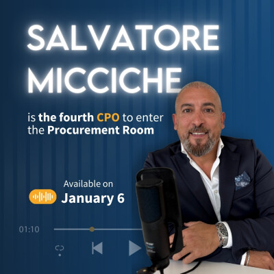 Comment les leaders achats créent-ils de la valeur dans des environnements à haute contrainte ? - Discussion avec Salvatore MICCICHE cover