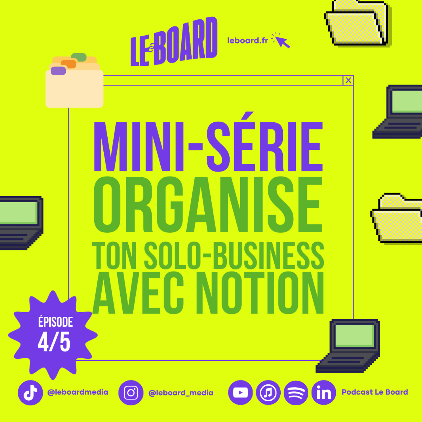 4/5 🗂️- Organise ton solobusiness avec Notion : astuces et conseils (avec Solène Verhaeghe)