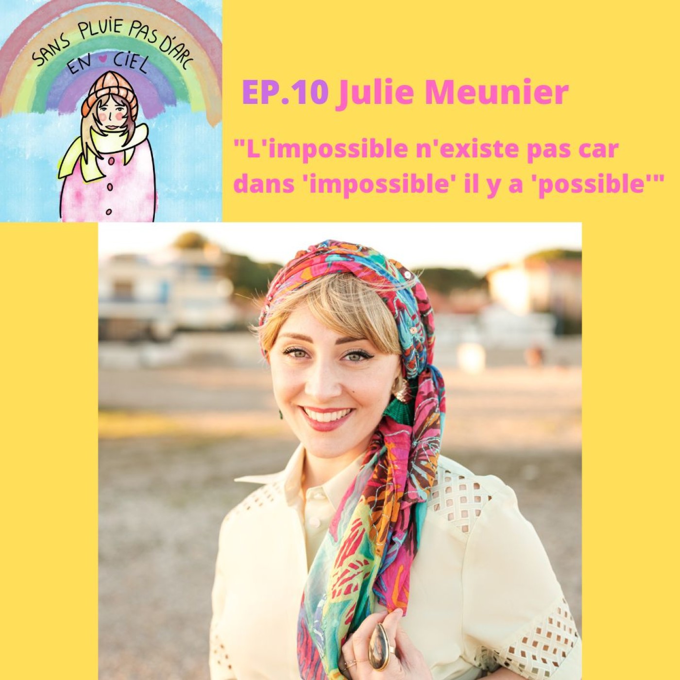 Sans pluie pas d\'arc-en-ciel par Sarah Pébereau