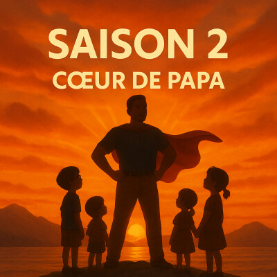 Deviens un papa présent : lancement de la saison 2 du podcast Cœur de Papa cover