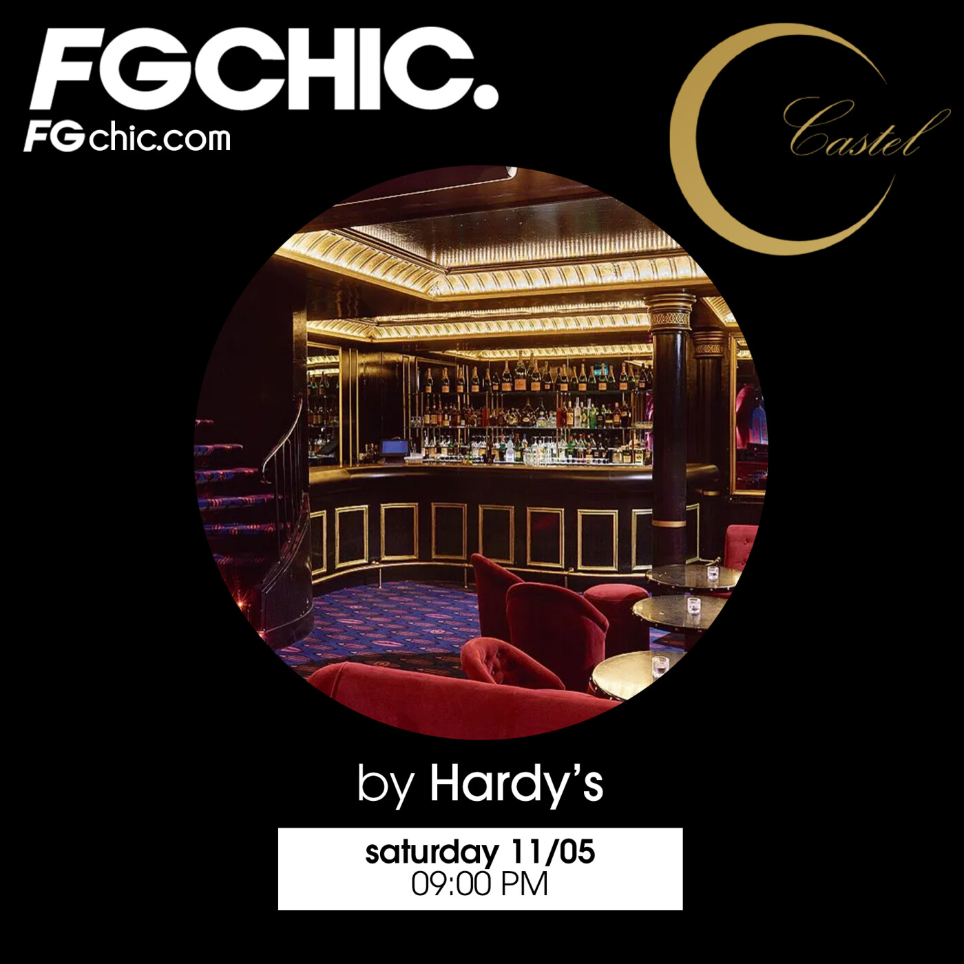 FG CHIC INVITE : CASTEL PARIS BY HARDY'S