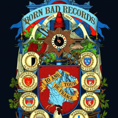 📣 BORN BAD RECORDS, 10 ANS DU LABEL | Confort Moderne @ Poitiers cover